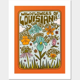 Louisiana Wildflowers Posters and Art